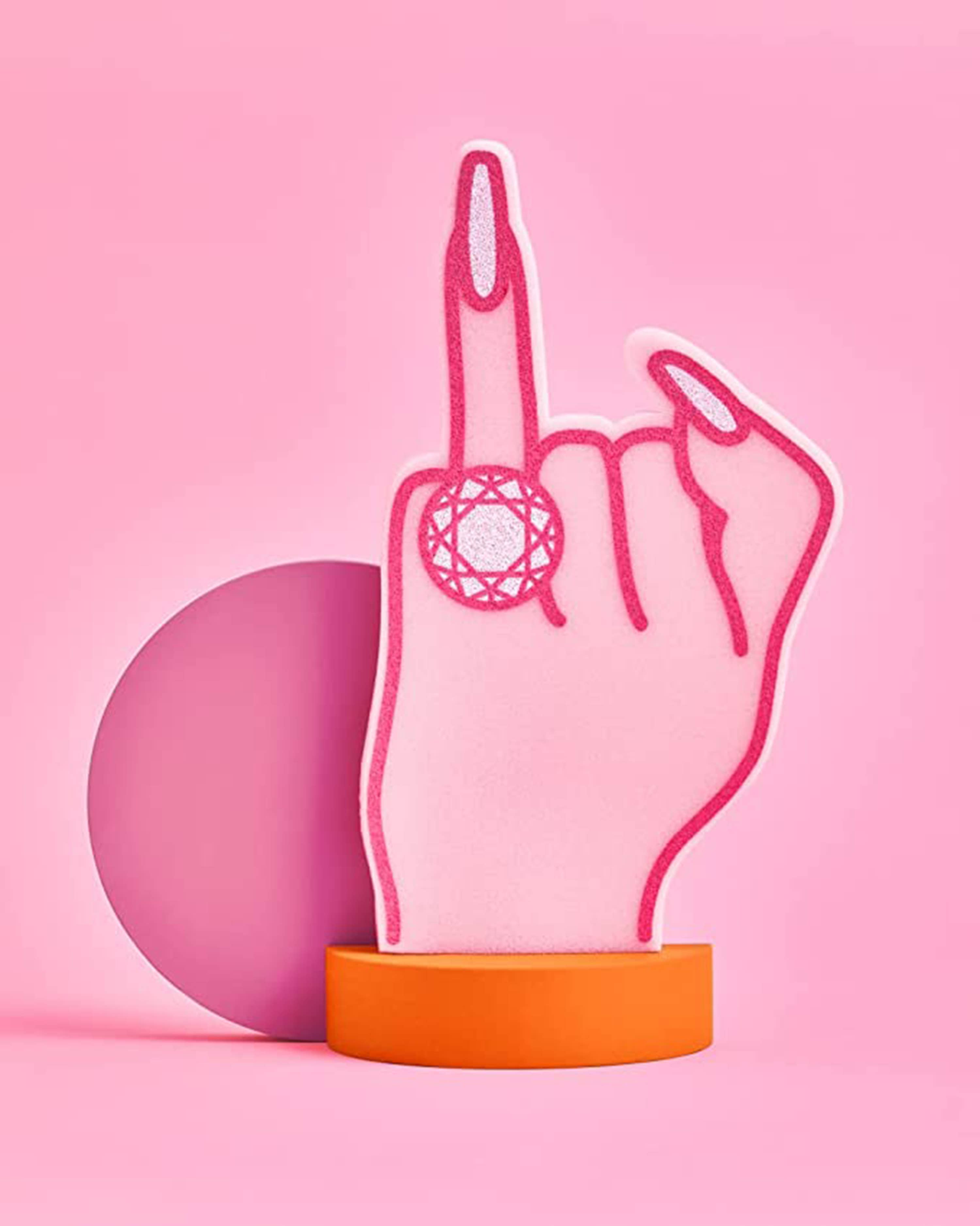 Bash - Wholesale Party Favor - Ring Foam Finger, Bachelorette Ring Foam Finger, Party Favor2