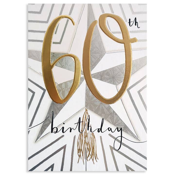 Calypso Cards Inc. - Wholesale Birthday Card - 60 | LOUISE TILER BIRTHDAY CARD