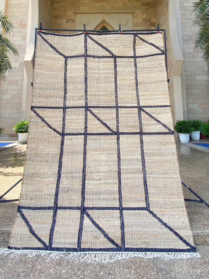 Addison Wool & Jute Rug Handmade Decorative for wholesale by Rich Class Decor