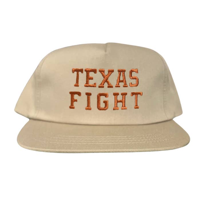 Last Stand Hats, LLC - Wholesale Baseball Cap - Unisex - Texas Longhorns Texas Fight Embroidered Hats / UT9154 / MM30