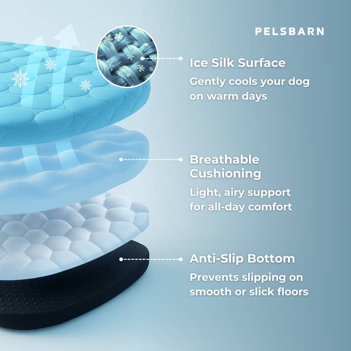 Pelsbarn - Wholesale Pet Bed - Dog - HeatRelief™ Cooling Dog Bed - Pelsbarn Helps Shelter Dogs!7