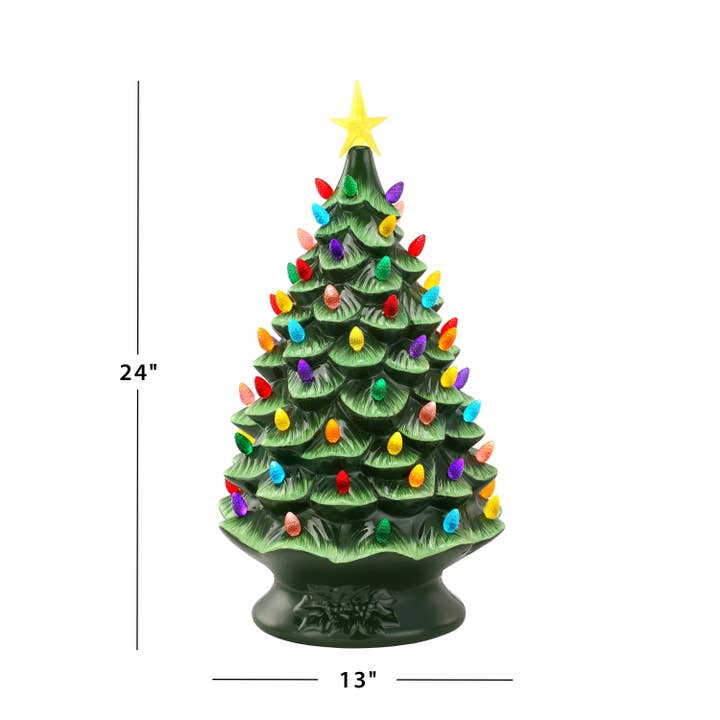Mr. Christmas - Wholesale Christmas Decoration - 24" Nostalgic Tree - Green