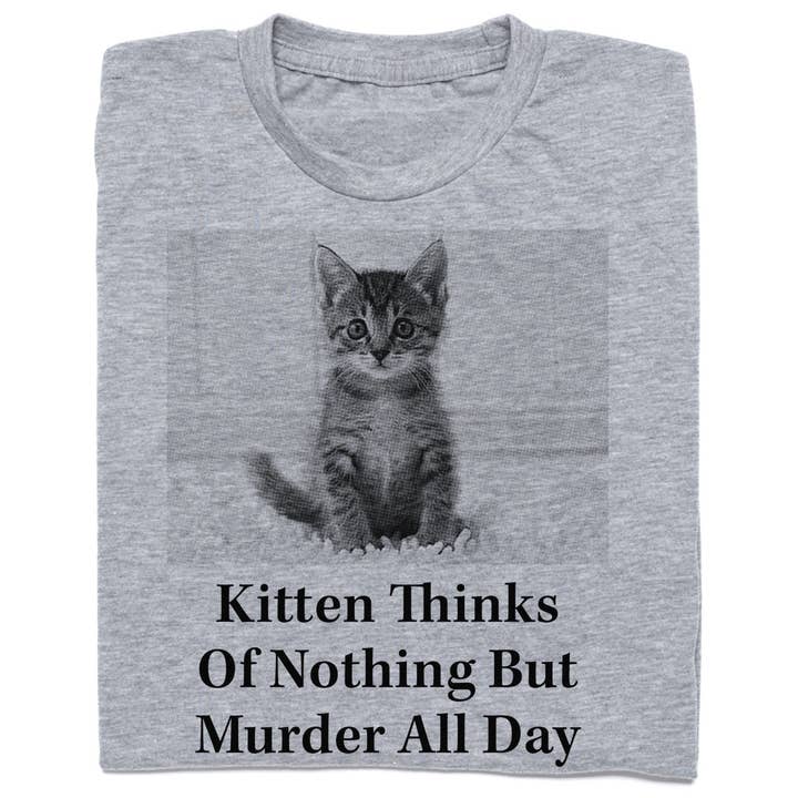 The Onion: Kitten Thinks of Murder for wholesale by RAYGUN