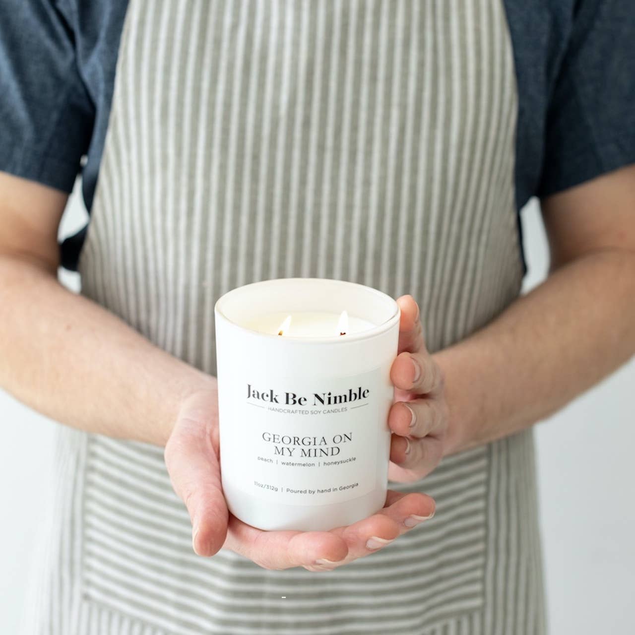 Jack Be Nimble Candles - Wholesale Jar/Filled Candle - 11oz Day At The Spa • Scented Soy Candle6