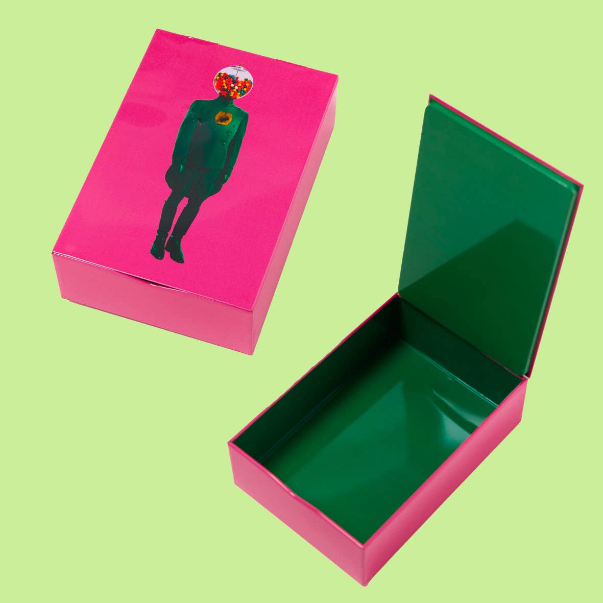 Gangzaï Design – wholesale Prydnadslåda – Rektangulär metallåda Captain Bombek2