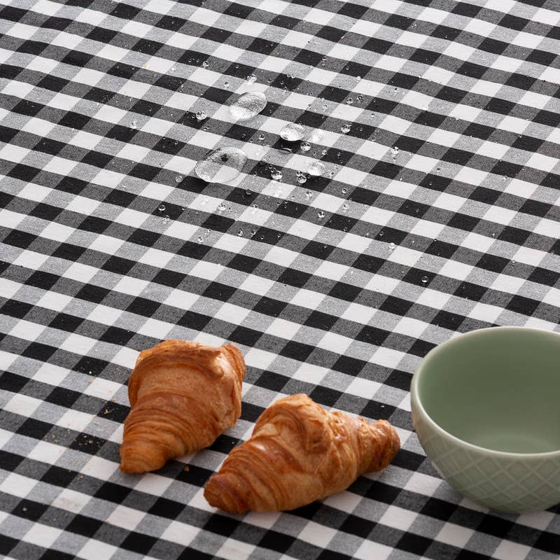GAMUSI – wholesale Duk – Fläckbeständigt vaxdukstyg med vichy-rutigt bomullsmönster26