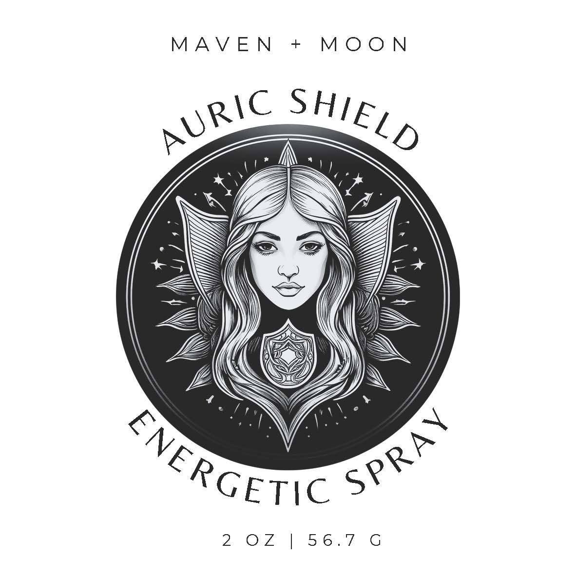 MAVEN + MOON - Vente Spray d'ambiance à la sauge - Spray énergétique Auric Shield 1