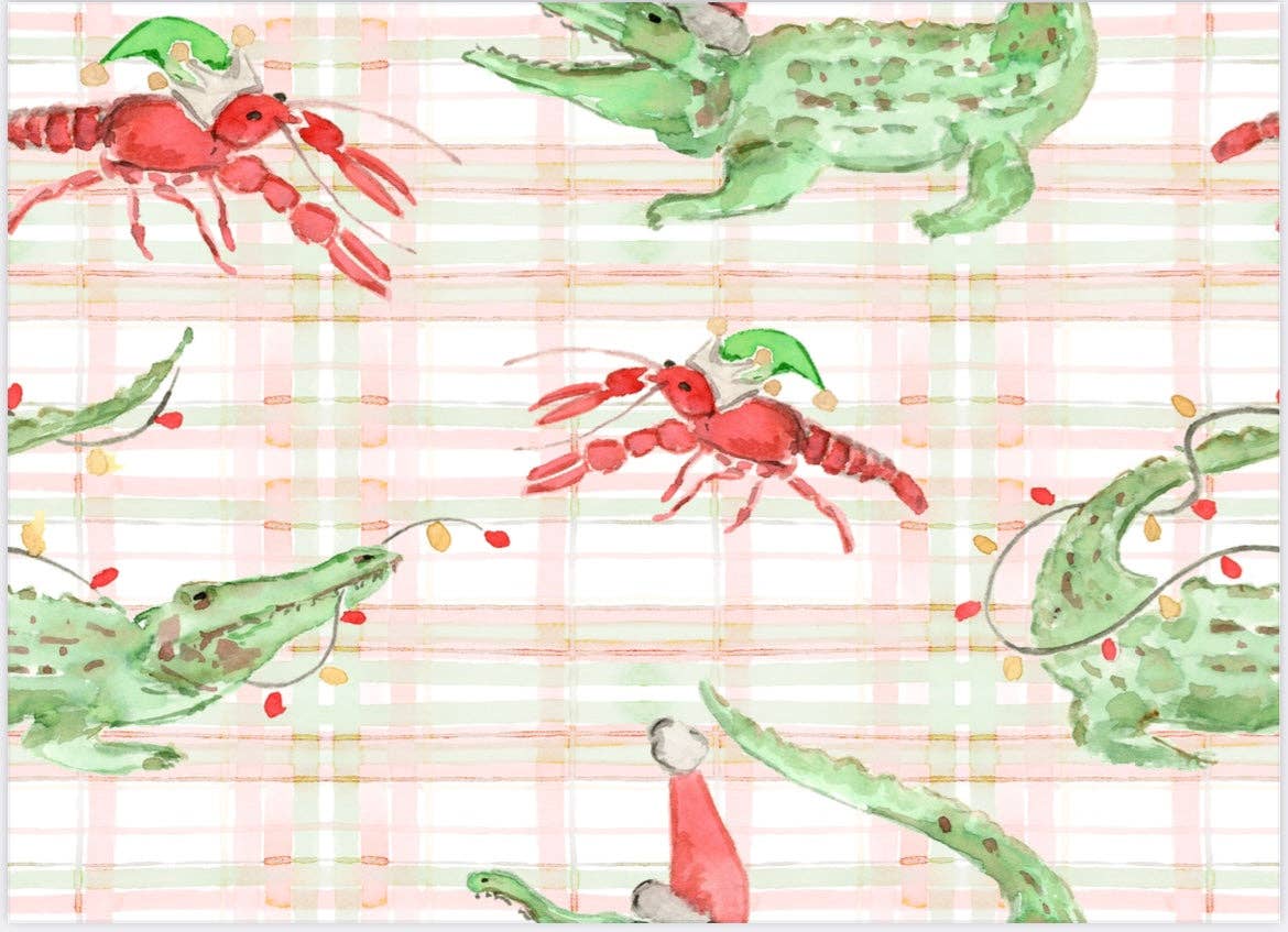 Sweet Bay Clothing - Wholesale Sleepwear Set - Kids - Gator/Crawfish Two Piece Pajama Pants Set1