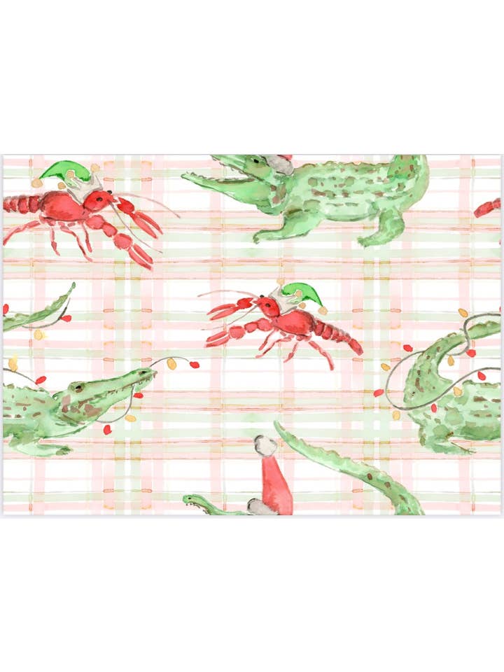 Sweet Bay Clothing - Wholesale Sleepwear Set - Kids - Gator/Crawfish Two Piece Pajama Pants Set1