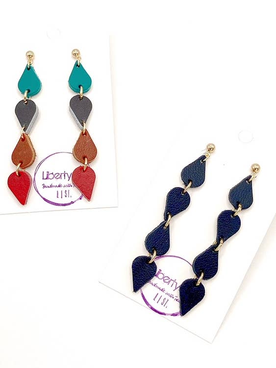 Brinco de couro - Em espadas por atacado de Liberty St