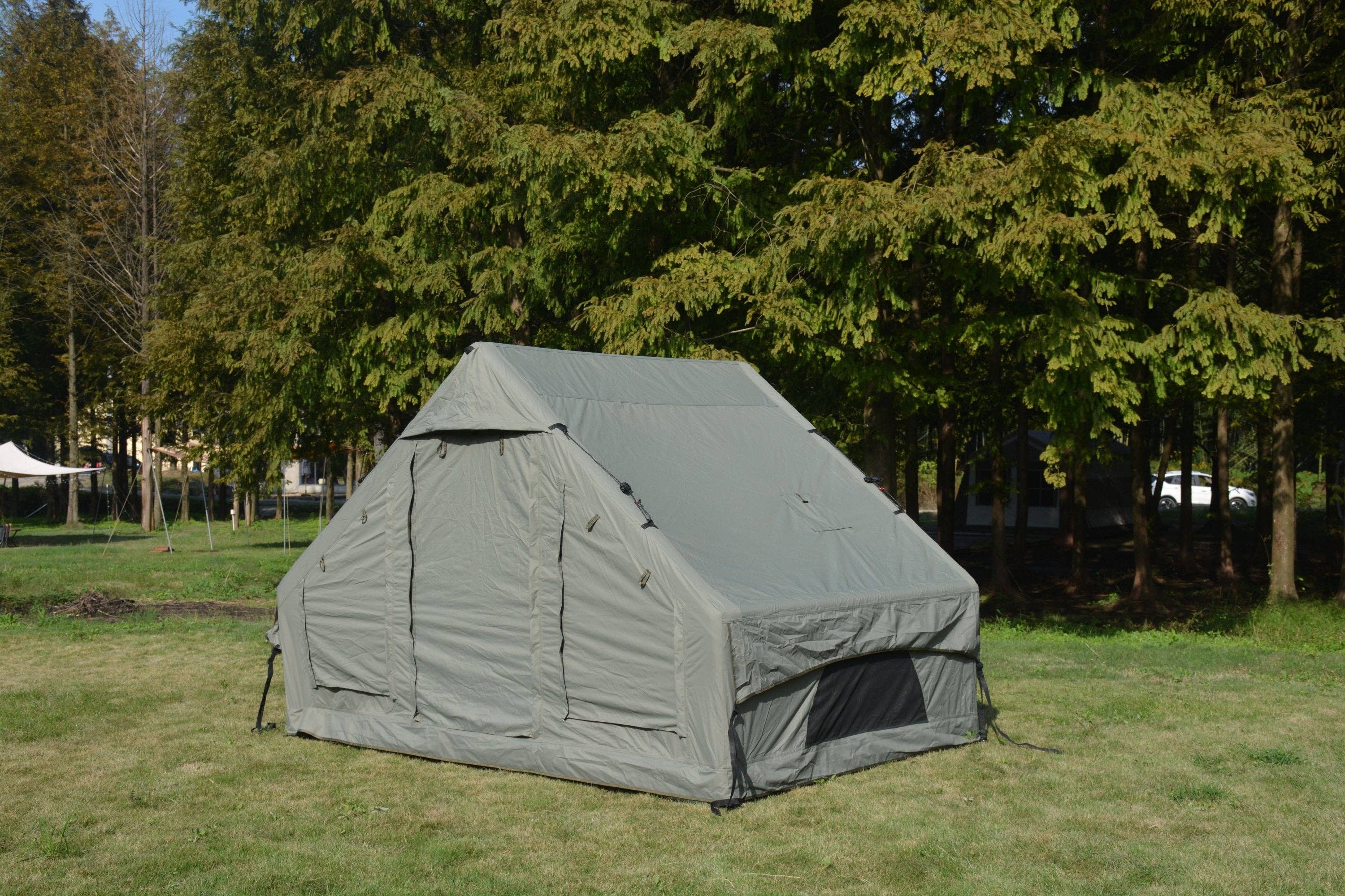 39F Inc. - Wholesale Tent - Inflatable 4–6 Person Camping Tent with Stove Jack Green18