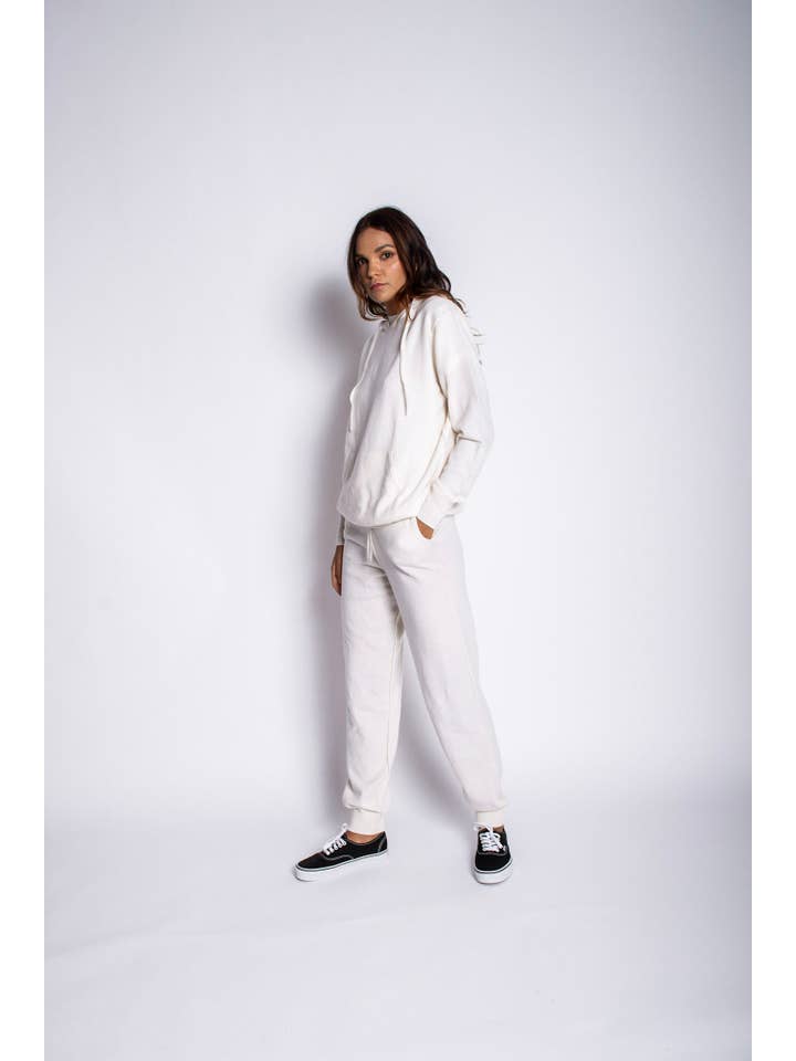 Karen Thomas – wholesale Lounge set – Women's – Cashmere Loungewear Sweatsuit Two Piece Set2