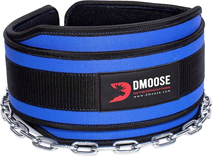 DMOOSE - Wholesale Fitness Equipment - DMoose Dip Belt for Weightlifting, Weight Belt with Chain8