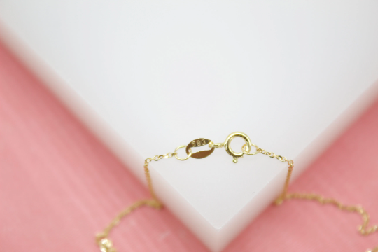 MIA Jewelry - Wholesale Link & Chain Necklace - Solid 14K Gold 1mm Rolo Chain1