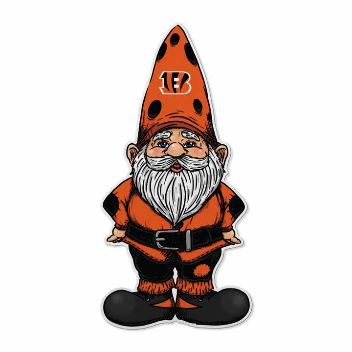 Cincinnati Bengals Gnome Shape Cut Pennant for wholesale by Rico Industries