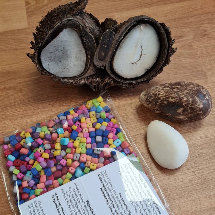 Assorted Tiny Hand-cut Tagua Square Seeds Pack and other Purchase wholesale tagua beads. Free returns & net 60 terms on Faire trending on Faire.