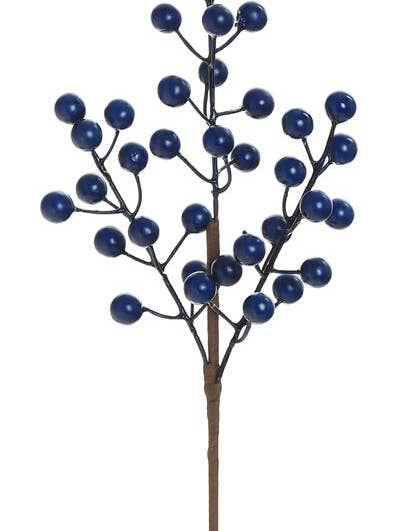 Berry Pick 11.5" Tt Blue for wholesale by Select Artificials, Inc.