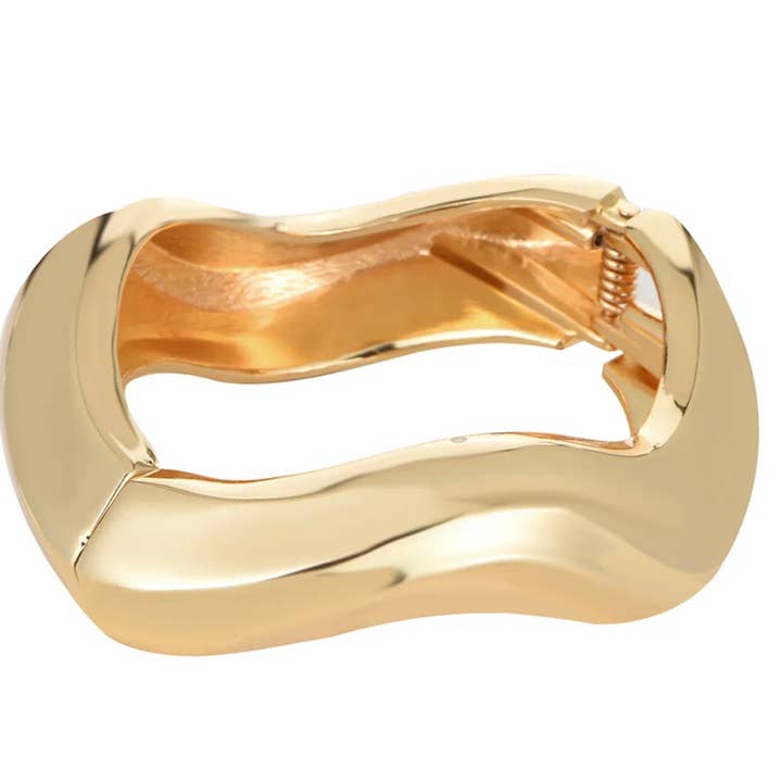 HoopLa - Wholesale Manchet-armband - Redactionele scharnierarmbanden 14K goud PVD - Gerecycled8