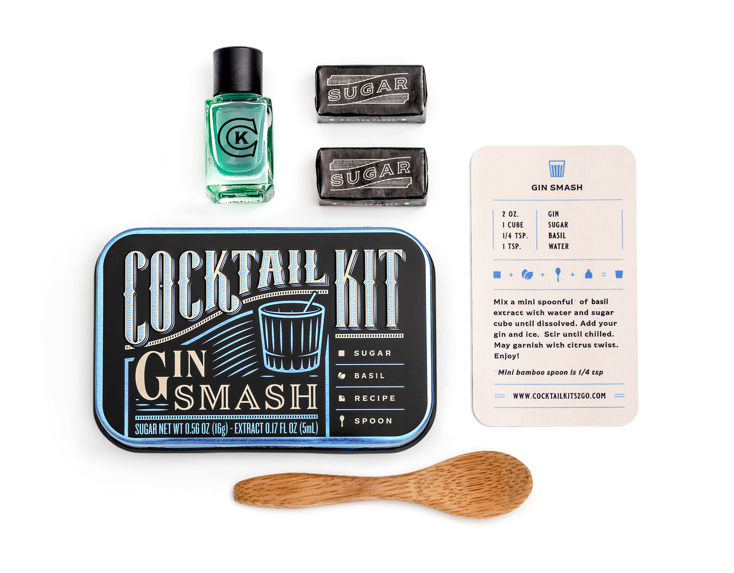 Cocktail Kits 2 Go - Wholesale Cocktail Mix/Syrup - Gin Smash Cocktail Kit3