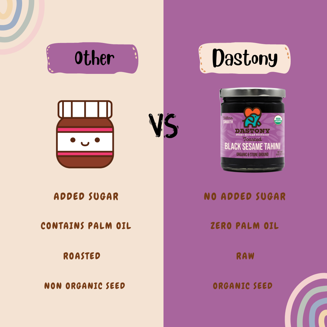 Windy City Organics - Venta al por mayor Cremas de frutos secos - Mantequilla de Semillas de Sésamo Negro Crudo Orgánico5