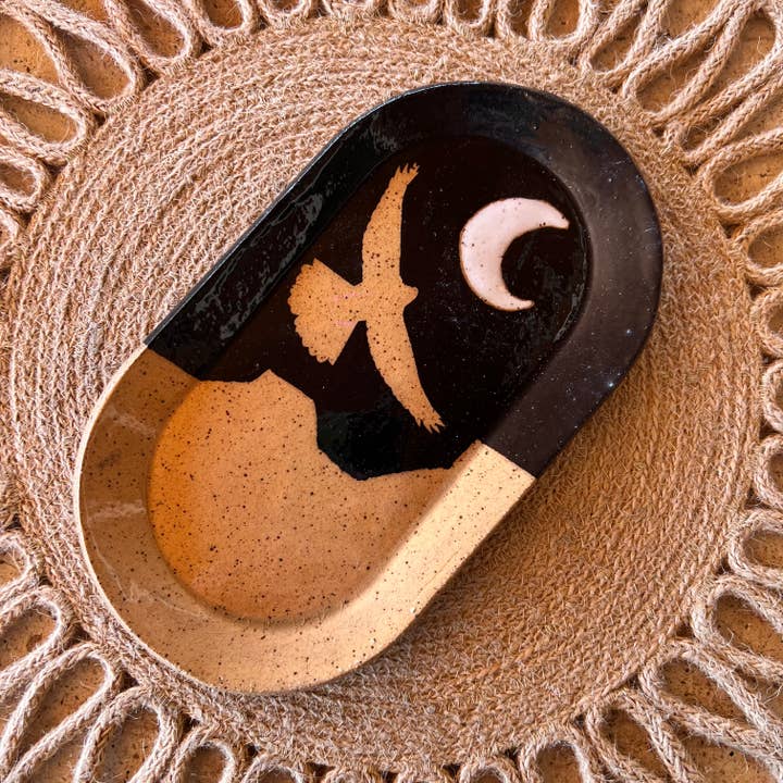 Tough Kitty Designs - Wholesale Jewelry Dish - Desert Silhouette Trinkets