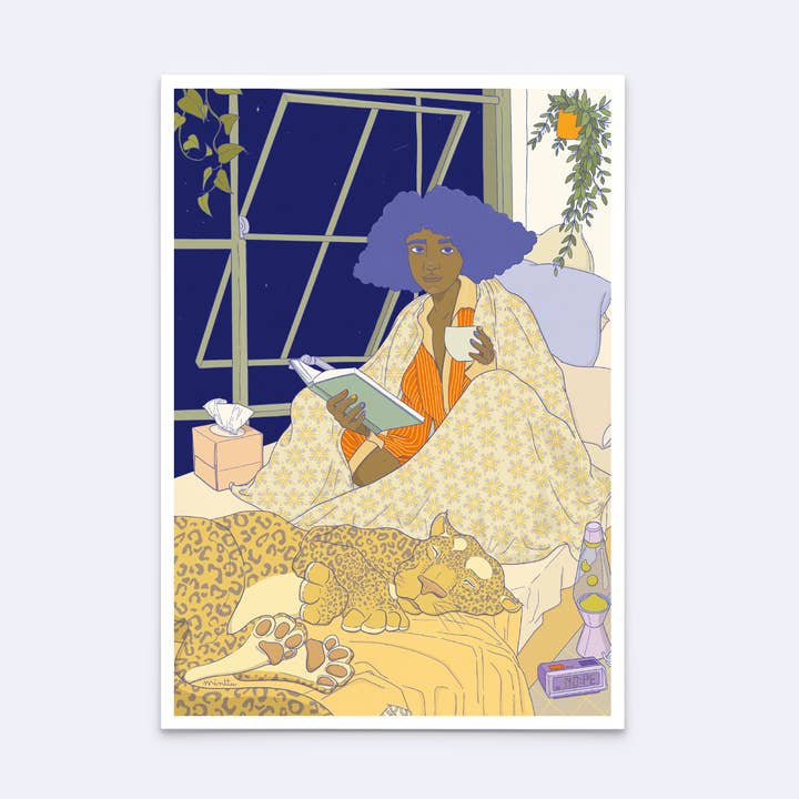 minttu illustrations - Wholesale Art Print - Art print "Cozy days"