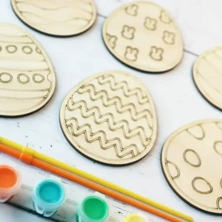 Timber & Twine DIY - Wholesale DIY Craft Kit - Kids - DIY Easter Egg Paint Kit3