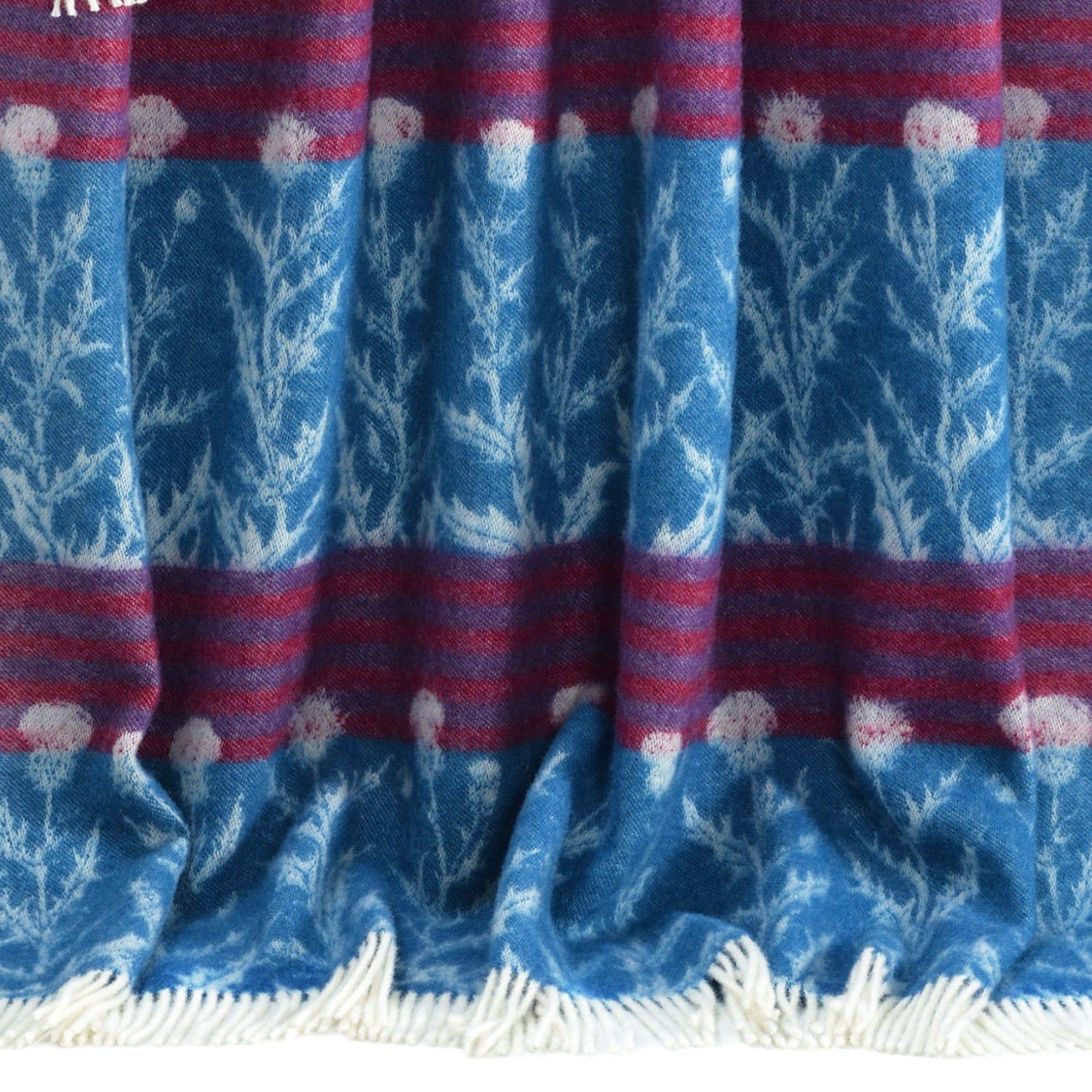 JJ Textile – wholesale Throw blanket – Thistle Wool Throw3