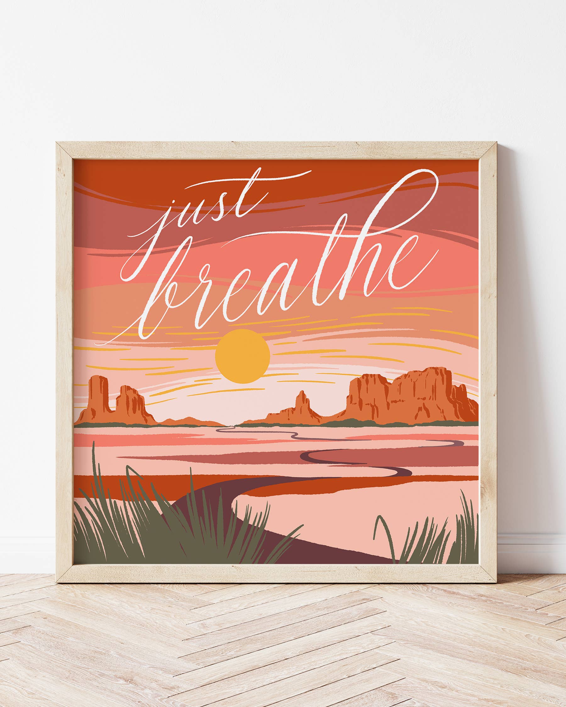 hey, alissandra – Großhandel Kunstdruck – Einfach atmen Kunstdruck