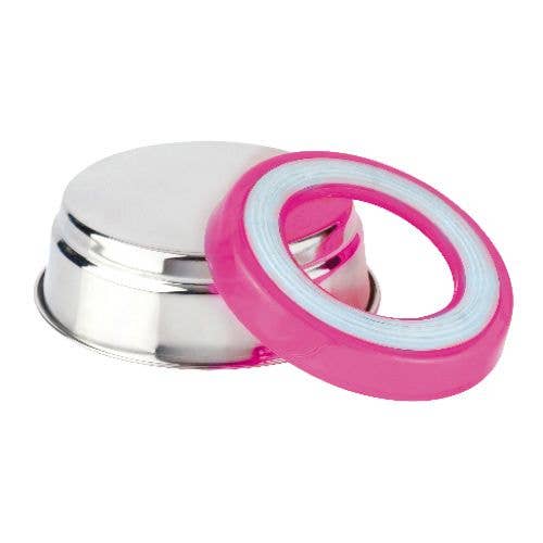 Croci - Wholesale Pet Bowl - Cat/Dog - Steel bowl for dogs - Fluo - Crosses9