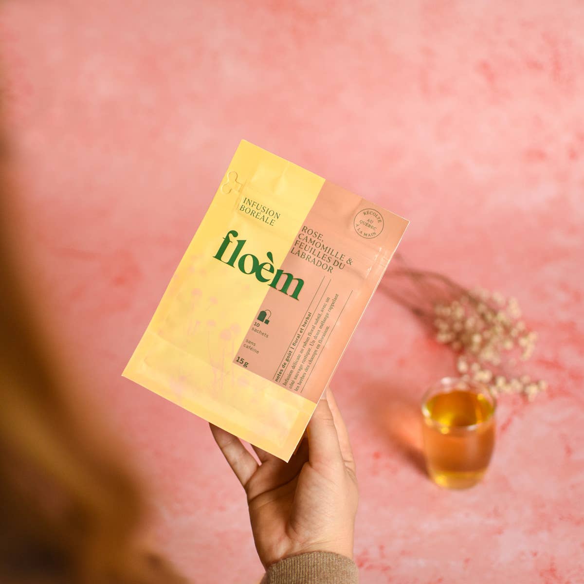 Floèm - Vente Thés santé/détox - Tisane nordique - Rose et camomille2