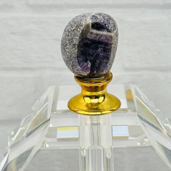 Rock Paradise – wholesale Perfume/eau de toilette – Crystal Amethyst Seer Stone Top Large Perfume Bottle8