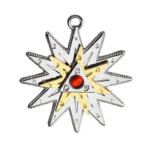 Starlinks Gifts - Wholesale Individual Charm/Pendant - Kabbalah Star - Positive Energy & Protection MK3 Kabbalah0