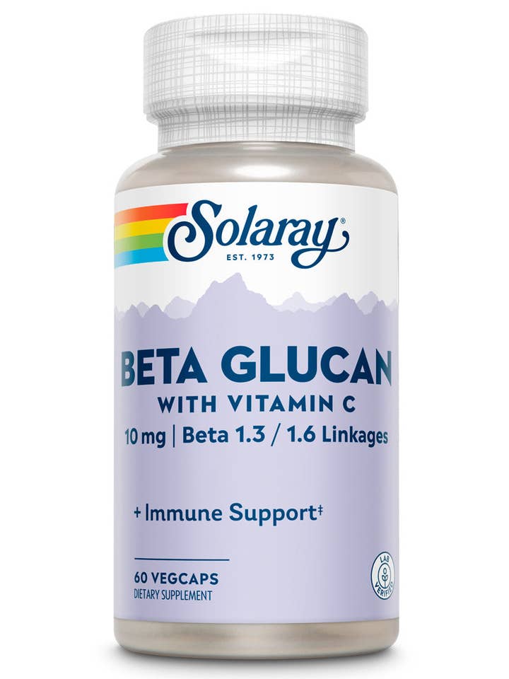 Beta Glucan With Vitamin C 10mg for wholesale by Solaray