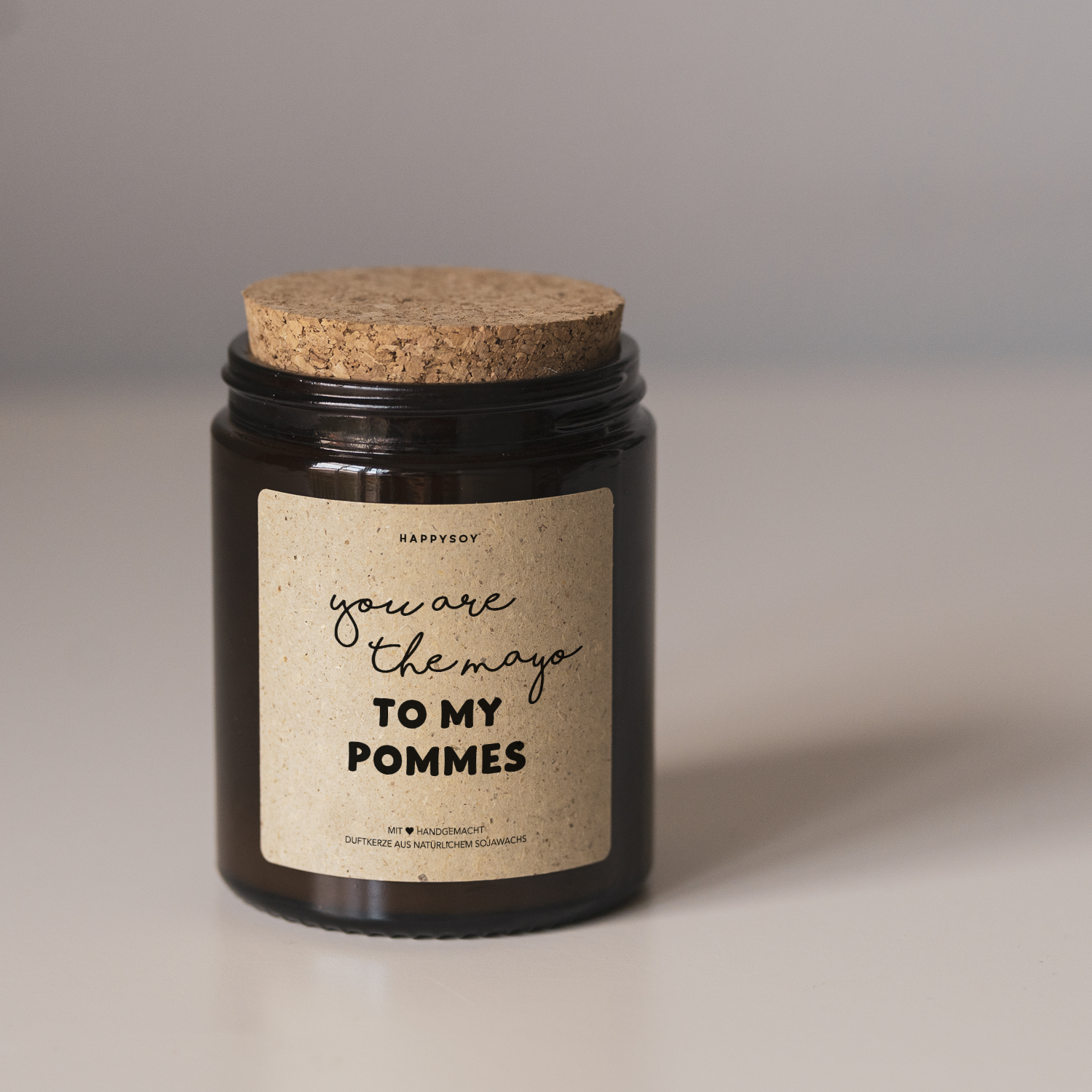 Happysoy – wholesale Burkljus – Doftljus - du är majonnäsen till mina pommes frites5