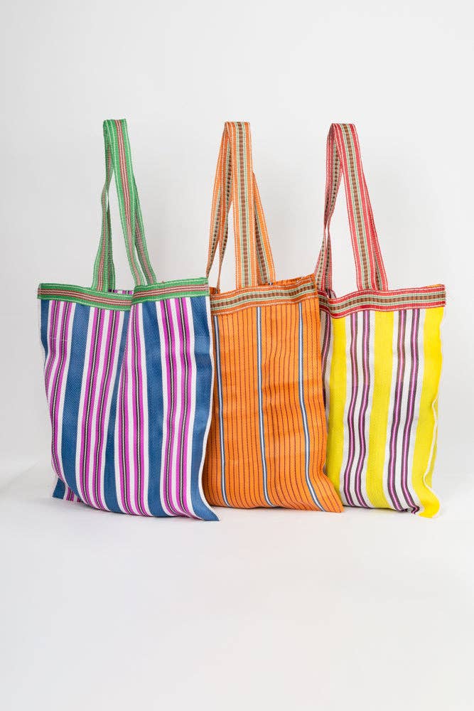 Noonday - Wholesale Tote Bag - Women's - Recycled Set of 3 "Grab and Go Market Set", Assorted Totes7