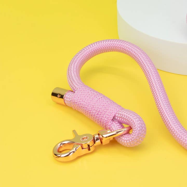Million Dogs - Wholesale Pet Leash - Dog - Bubble Gum Pink Hands-Free Rope Leash