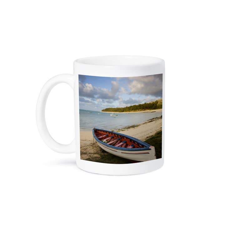 3dRose - Wholesale Coffee Mug - 3dRose, Mauritius, Rodrigues Island, Fishing Boats-AF28 WBI0243 - Walter Bibikow, Mug8