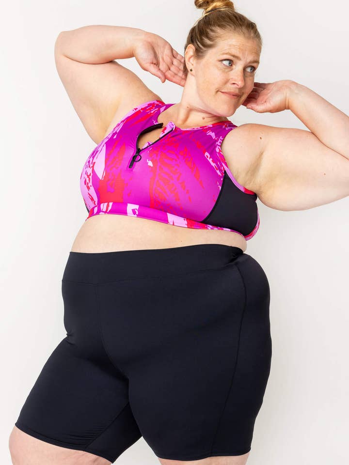 9 Inch Swim Shorts - Black for wholesale by Superfit Hero