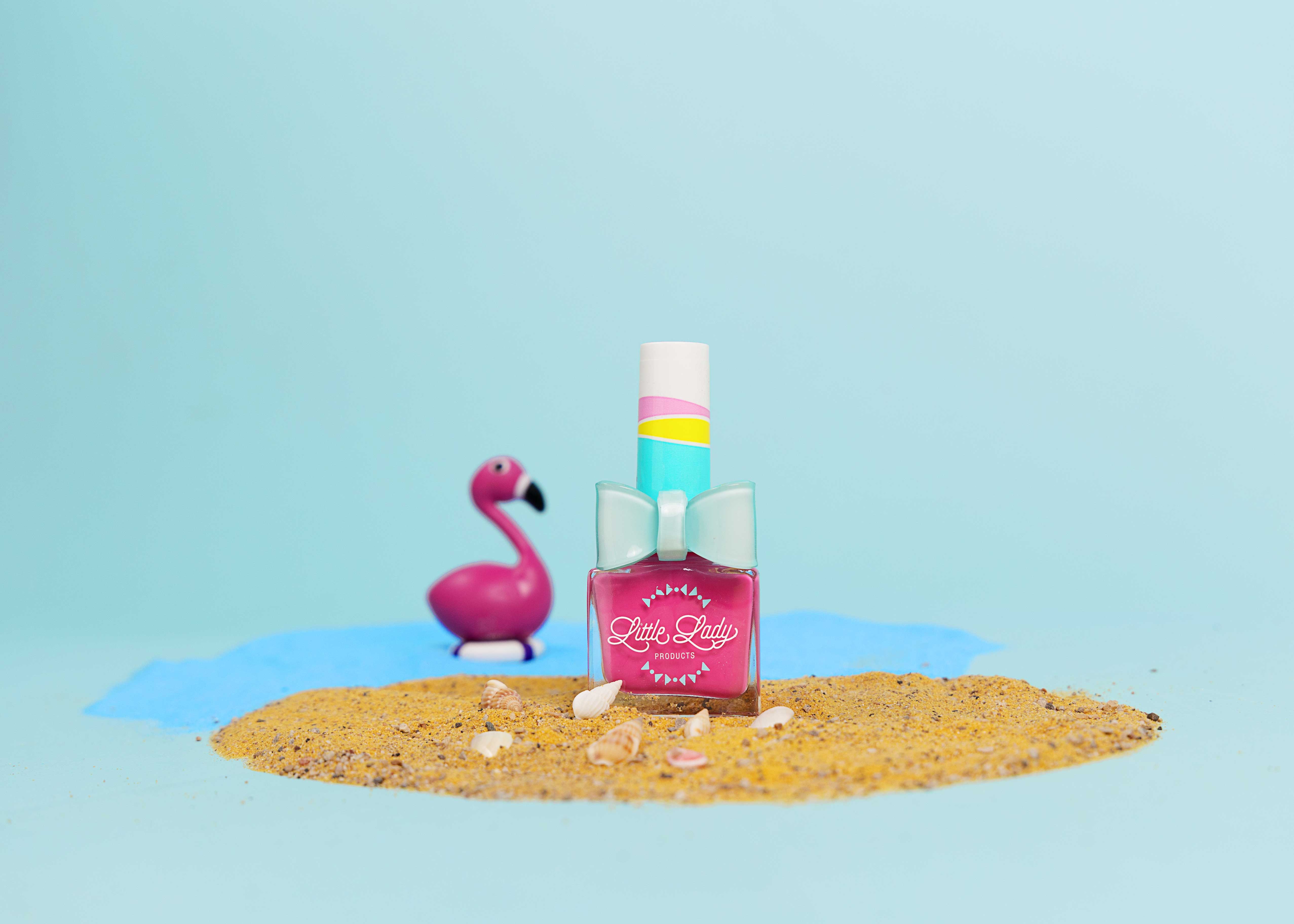Little Lady Products - Wholesale Nail Polish - Kids - Flamingo Dino Duo2