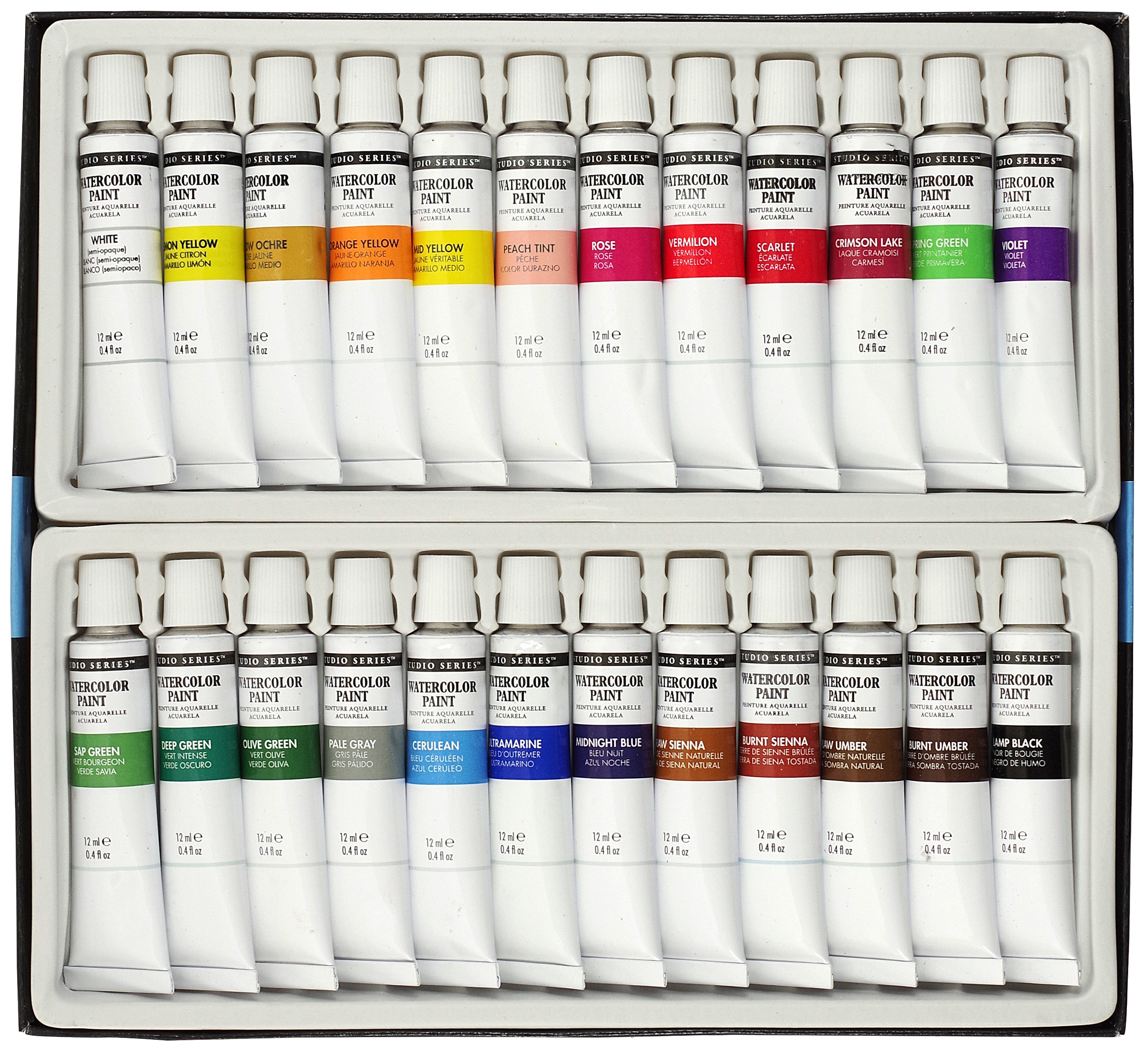 Peter Pauper Press - Wholesale Watercolor Paint - Studio Series Artist's Watercolor Paint Set1