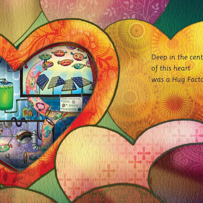 Conscious Stories - Wholesale Book - Kids - The Hug Who Got Stuck: Teaching Children How to Access Their Heart and Get Free from Sticky Thoughts