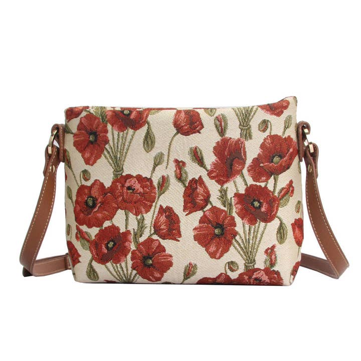 XB02-POP | POPPY CROSS BODY BAG PURSE HANDBAG for wholesale by SignareArt