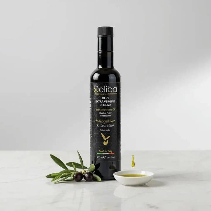 Deliba Ottobratico – High Polyphenol Extra Virgin Olive Oil (500mL) for wholesale by Deliba Olive Oil