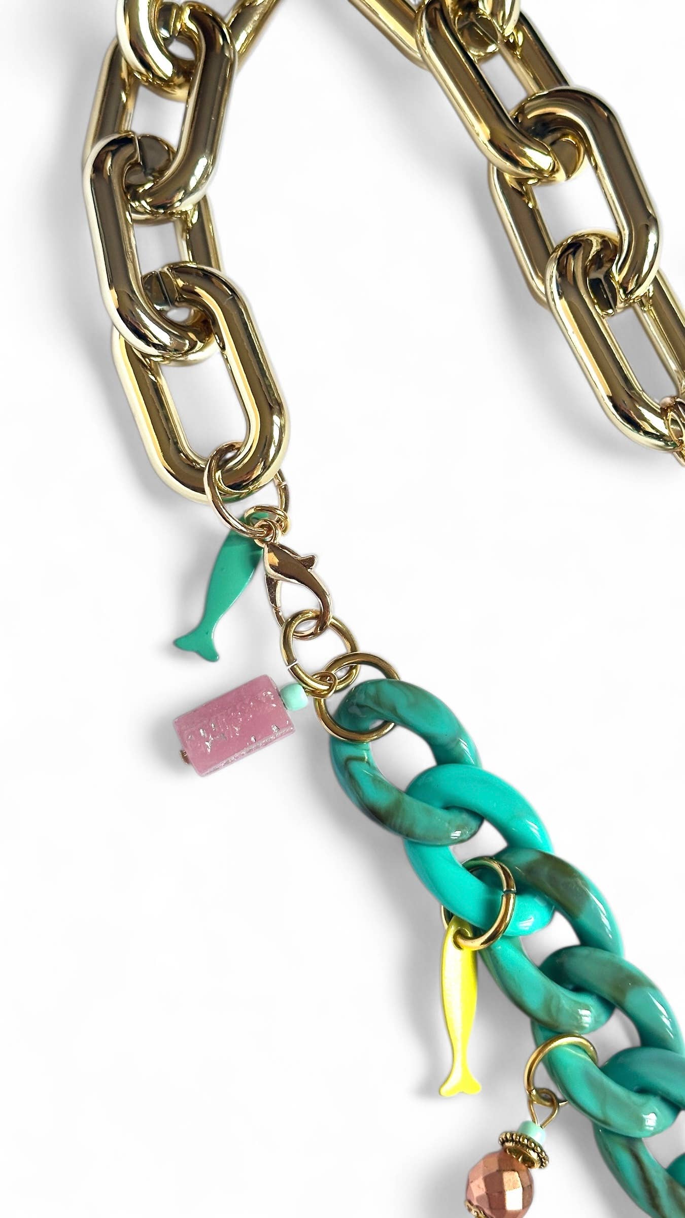 Roselinde – Großhandel Kette mit Anhänger/Charm – Bonao1