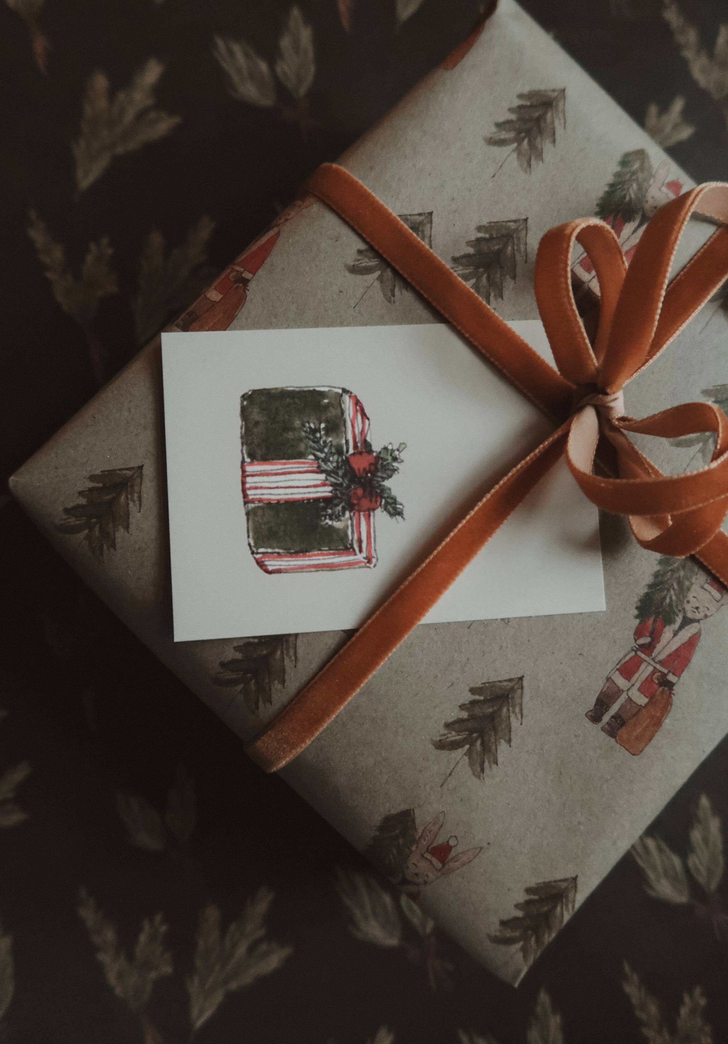 MyDesignPictures - Wholesale Christmas Card - Christmas gift Small Flat Card1