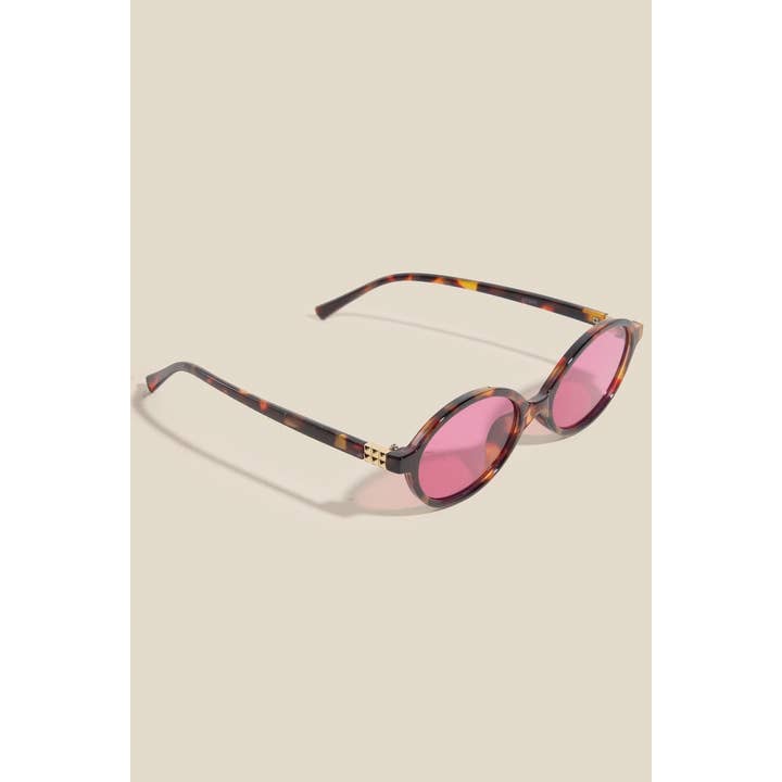 ASSORTED Dainty Oval Frame Sunglasses Set for wholesale on Faire