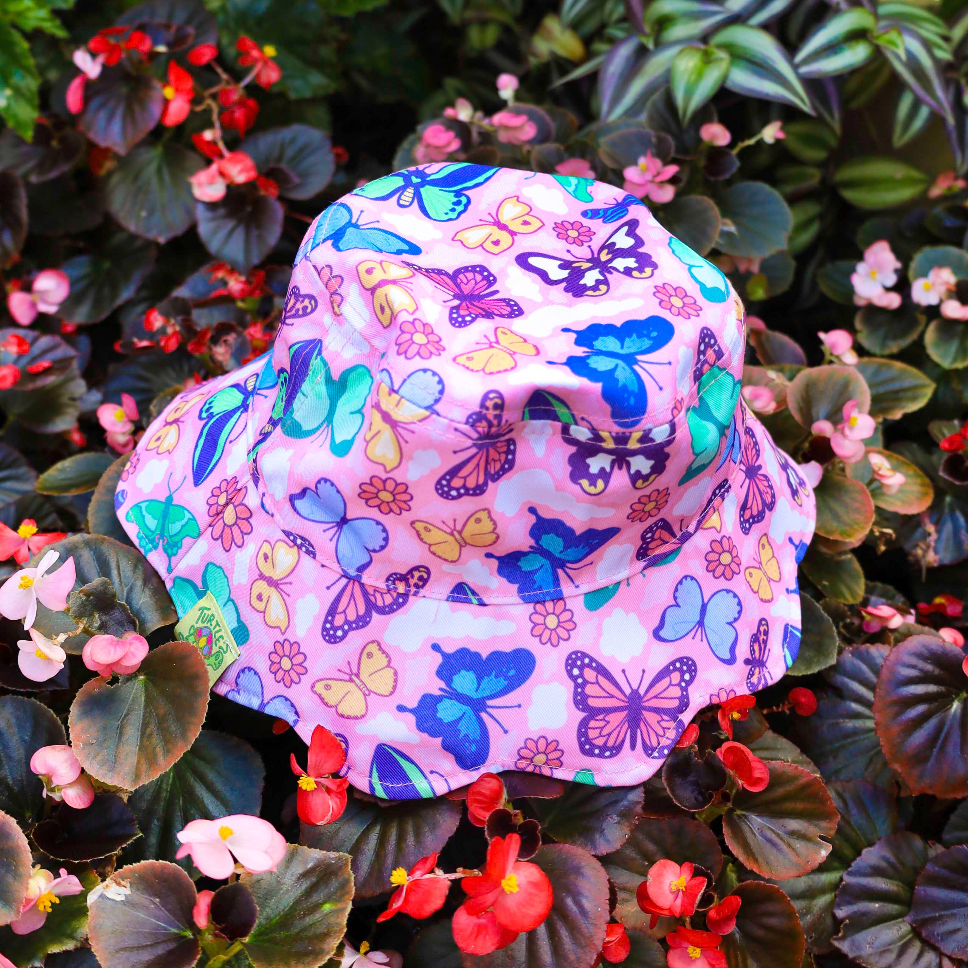 Turtle's Soup - Wholesale Bucket Hat - Women's - Butterfly x Moth Reversible Bucket Hat2