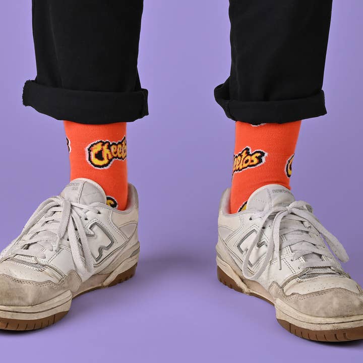 WIDDOP and Co. - Venta al por mayor Calcetines - Unisex - **MULTI 6** Calcetines redondos Odd Sox para hombre «Cheetos»