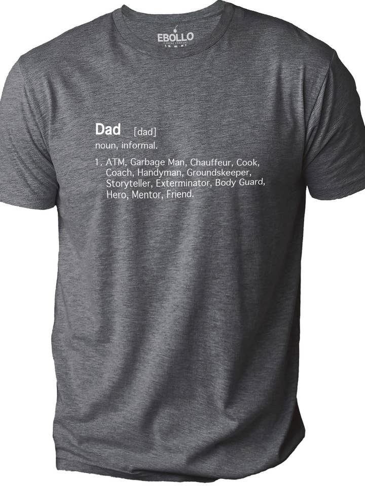 Fathers Day Gift | Dad Definition Shirt | Gifts for Dad - Funny Shirt for Men - Gift from Daughter to Dad - Dad Shirt - Funny Dad Shirt for wholesale by EBOLLO